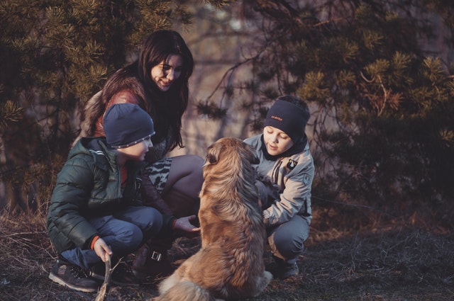 Family with their emotional support animal - ESADoctors