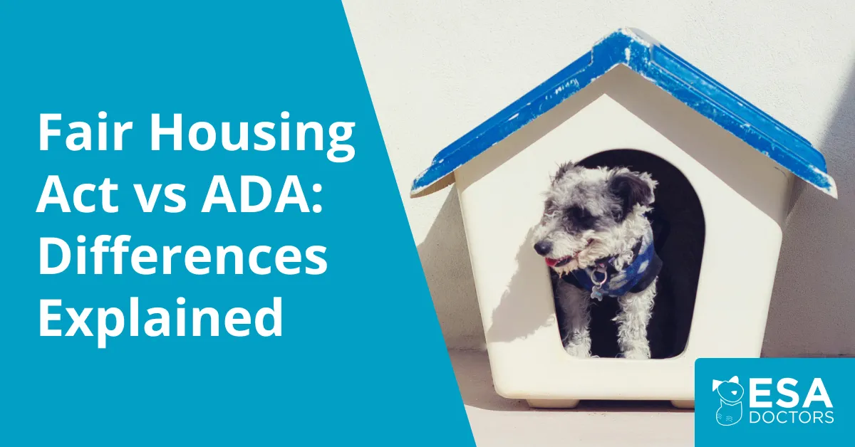 The Difference Between the Fair Housing Act and ADA