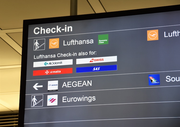 Airlines may request ESA documents in the lobby/ticket counter area.
