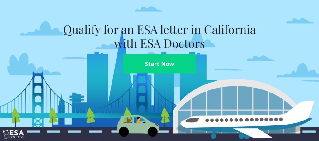 California ESA letter Banner