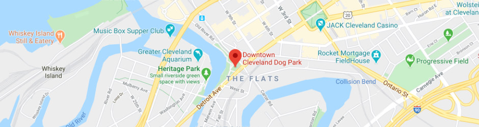 Downtown Cleveland Dogpark, Ohio
