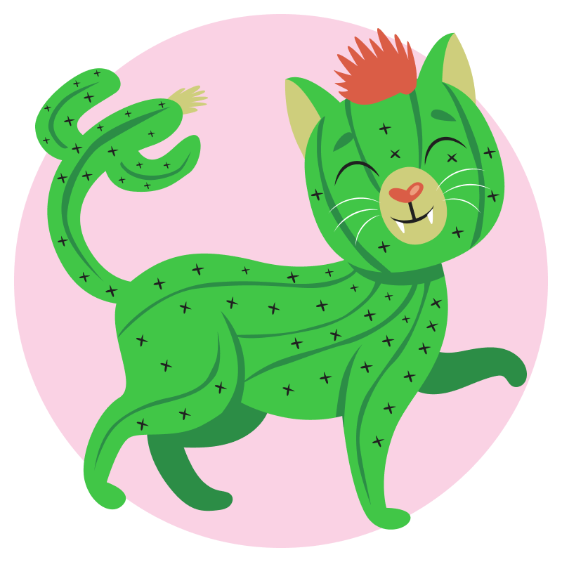 Cactus Cat: The Intoxicated Feline of the American Southwest - Mythical Beasts