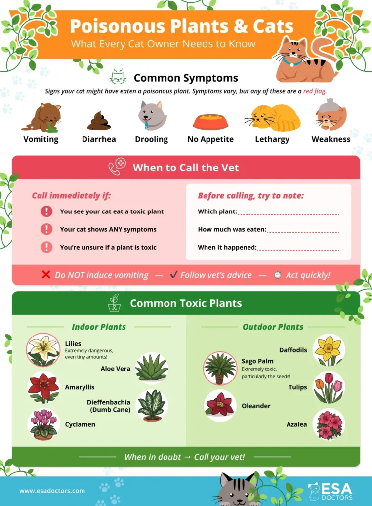 Poisonous Plants for Cats
